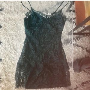 Top Shop Petite Emerald Green Dress